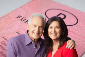 Permis de conduire rose